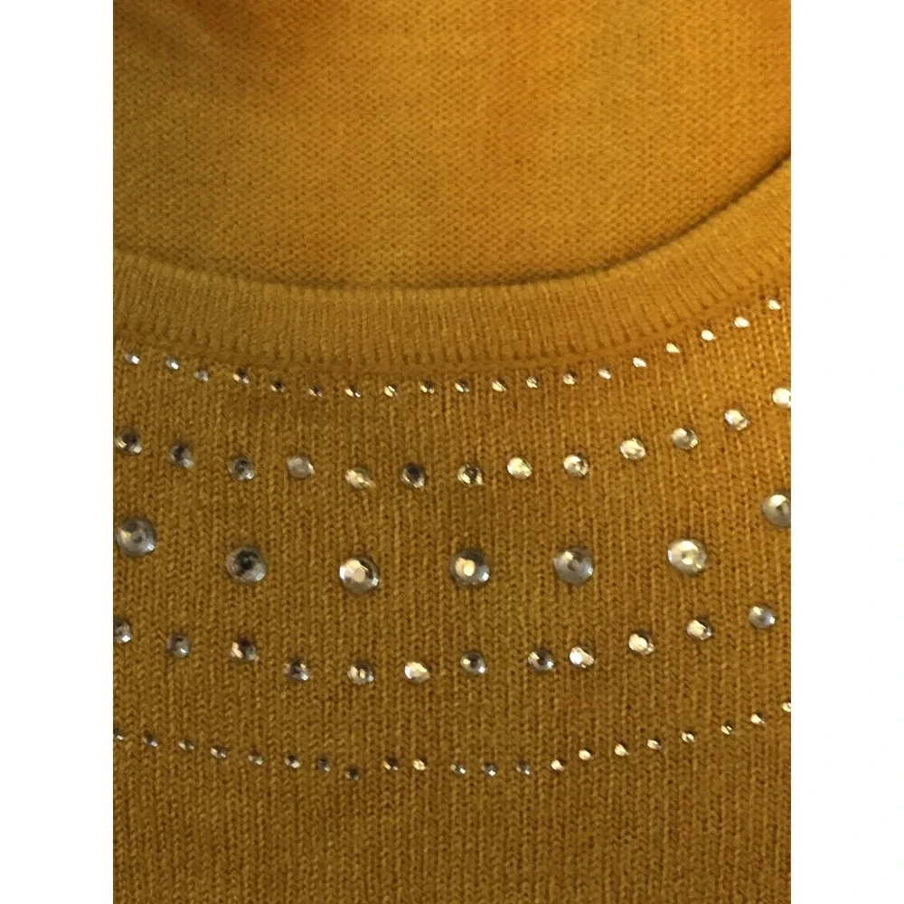 Carolyn Taylor SWEATER NEW Women's - XL - Pullover - Golden Yellow - SOFT